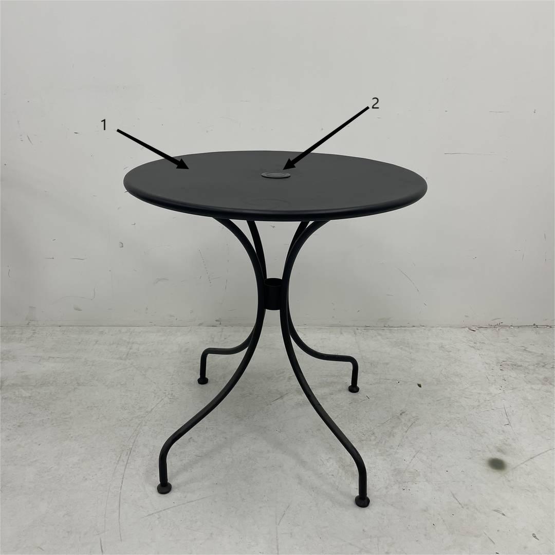 dining iron table